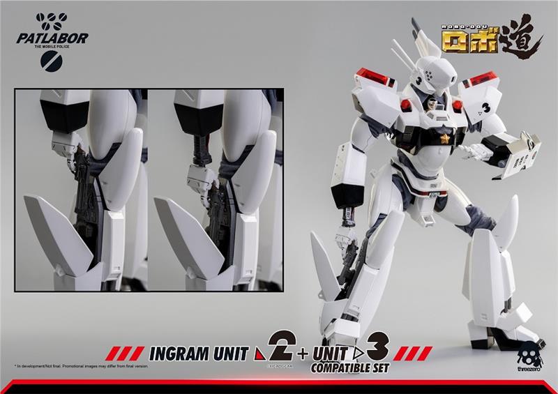 1/35 THREEZERO - PATLABOR ROBO DOU INGRAM UNIT 2 3 SET