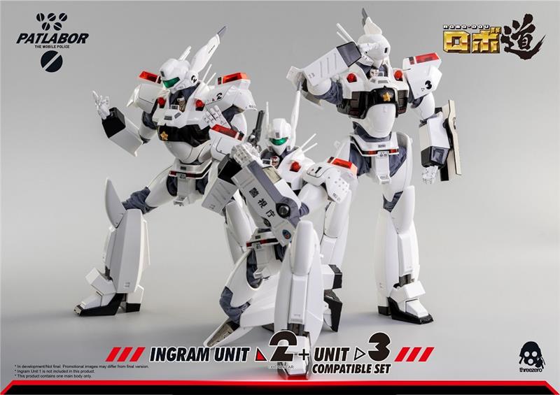 1/35 THREEZERO - PATLABOR ROBO DOU INGRAM UNIT 2 3 SET