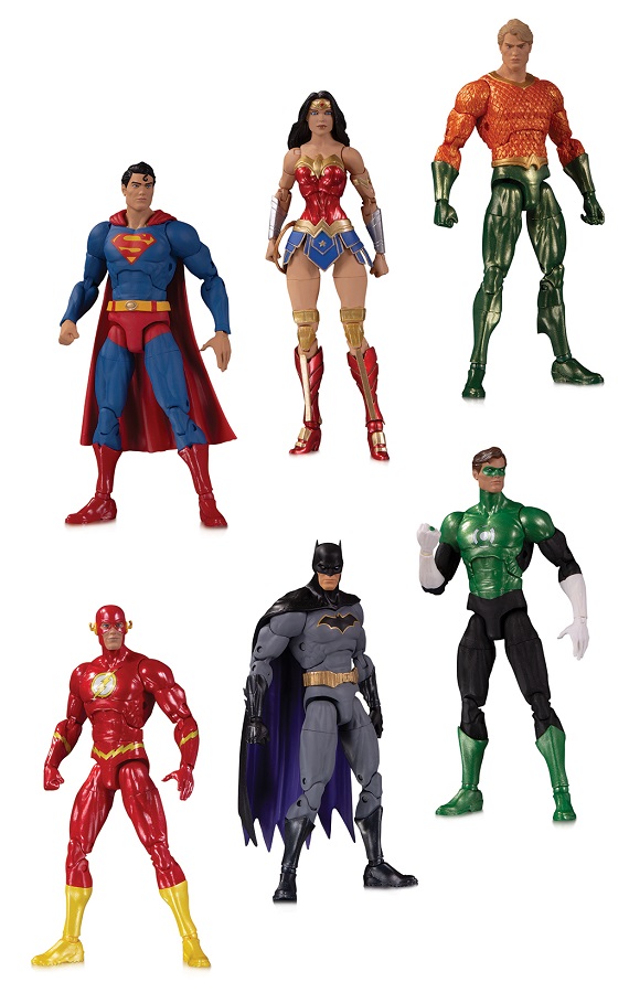 DC ESSENTIALS - JUSTICE LEAGUE 6 PACK
