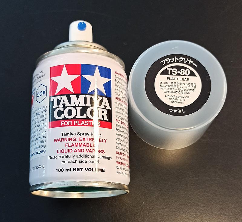 TAMIYA TS-80 FLAT CLEAR 100 ML