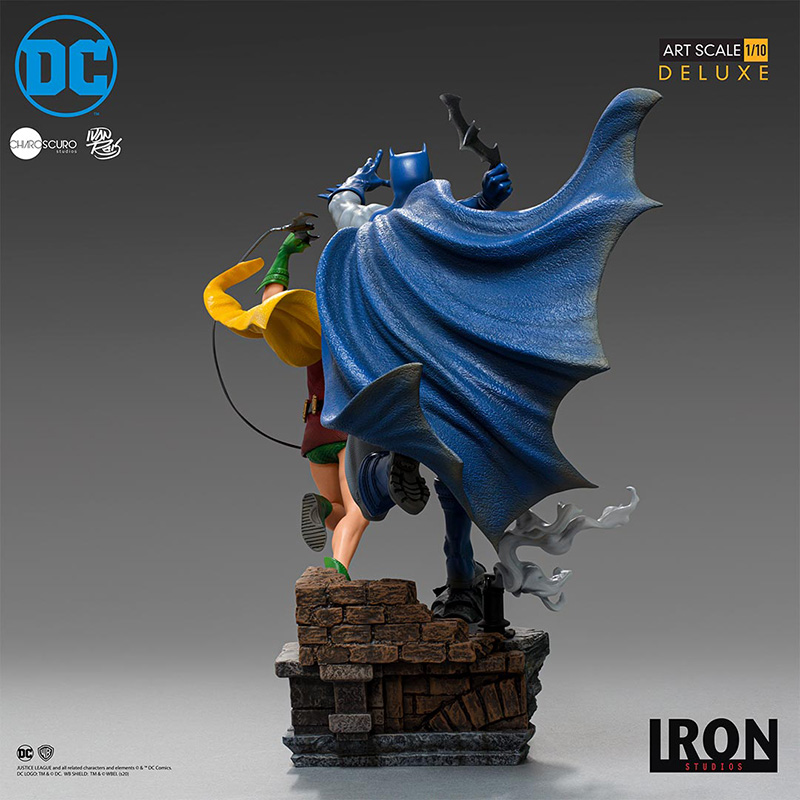 1/10 IRON STUDIOS - BATMAN E ROBIN BY IVAN REIS DELUXE