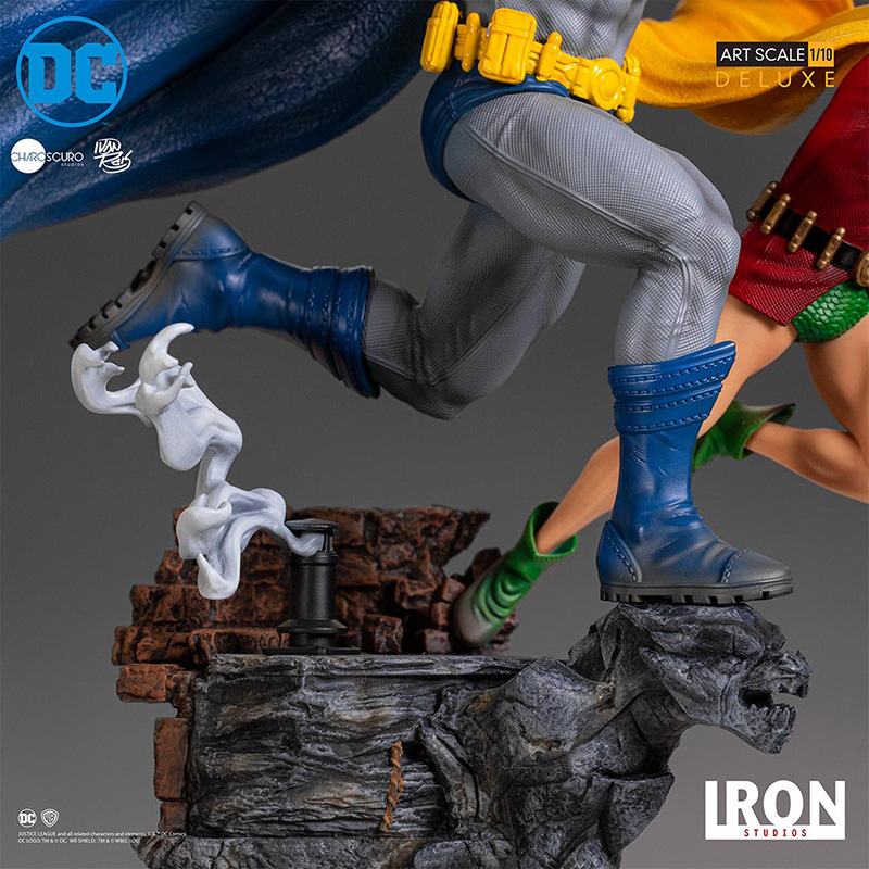 1/10 IRON STUDIOS - BATMAN E ROBIN BY IVAN REIS DELUXE