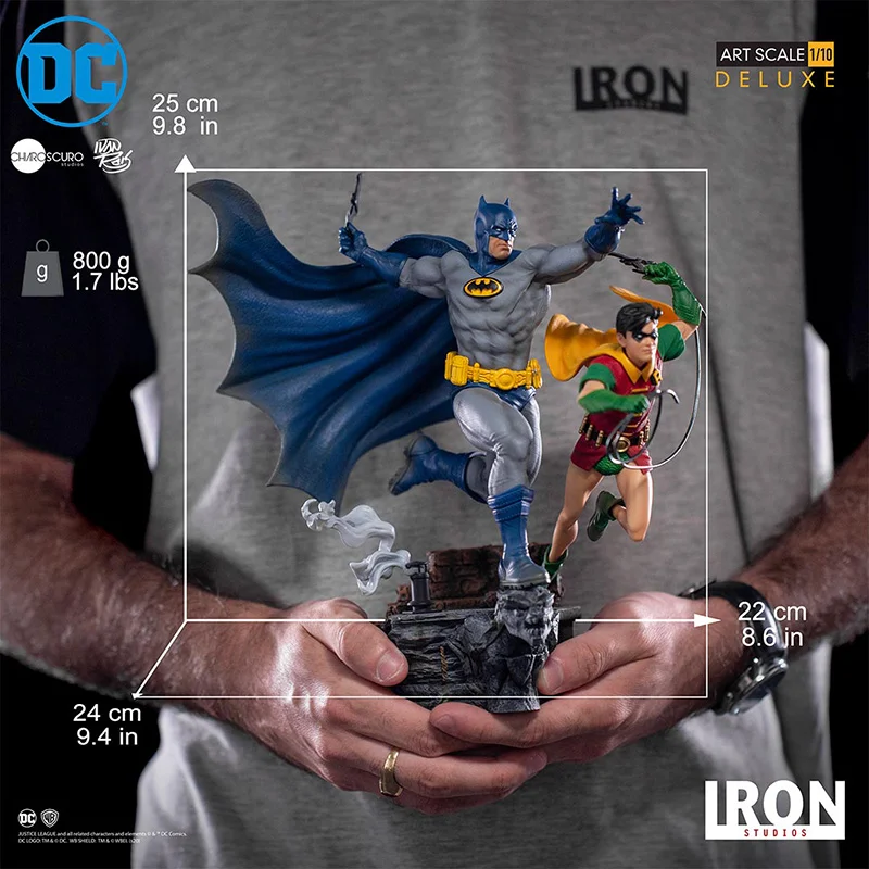 1/10 IRON STUDIOS - BATMAN E ROBIN BY IVAN REIS DELUXE
