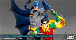 1/10 IRON STUDIOS - BATMAN E ROBIN BY IVAN REIS DELUXE