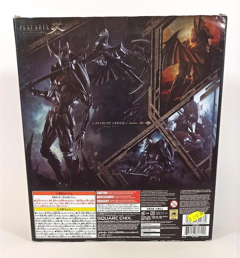 PLAY ARTS - MONSTER HUNTER 4 - DIABLOS ARMOR (OCCASIONE STOCK)