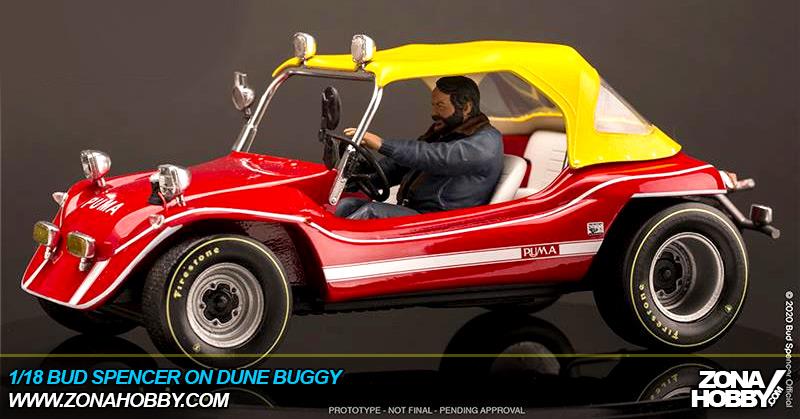 1/18 BUD SPENCER ON DUNE BUGGY