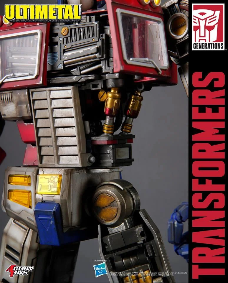 ULTIMETAL OPTIMUS PRIME BATTLE DAMAGED