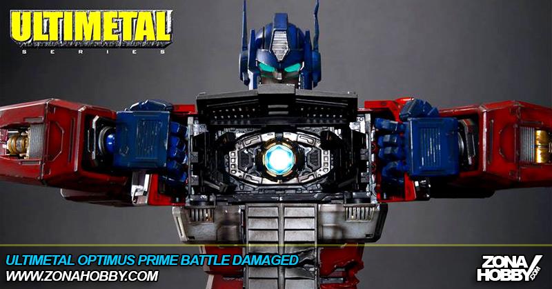 ULTIMETAL OPTIMUS PRIME BATTLE DAMAGED