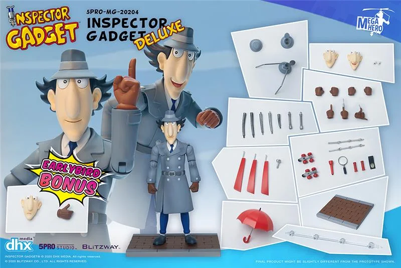 1/12 INSPECTOR GADGET DLX ANIME SET