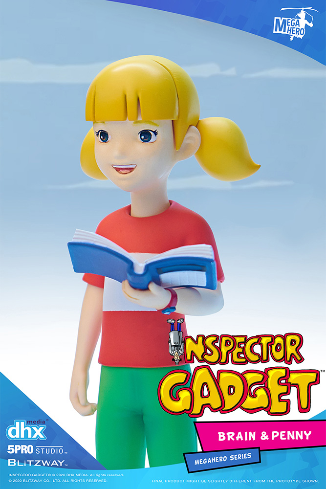 1/12 INSPECTOR GADGET BRAIN & PENNY ANIME