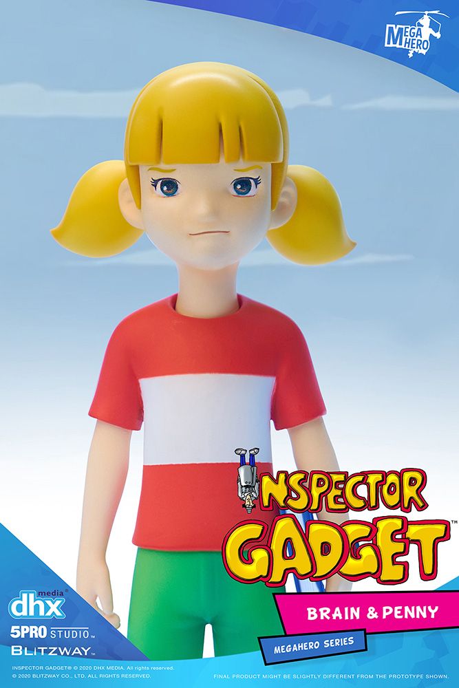 1/12 INSPECTOR GADGET BRAIN & PENNY ANIME