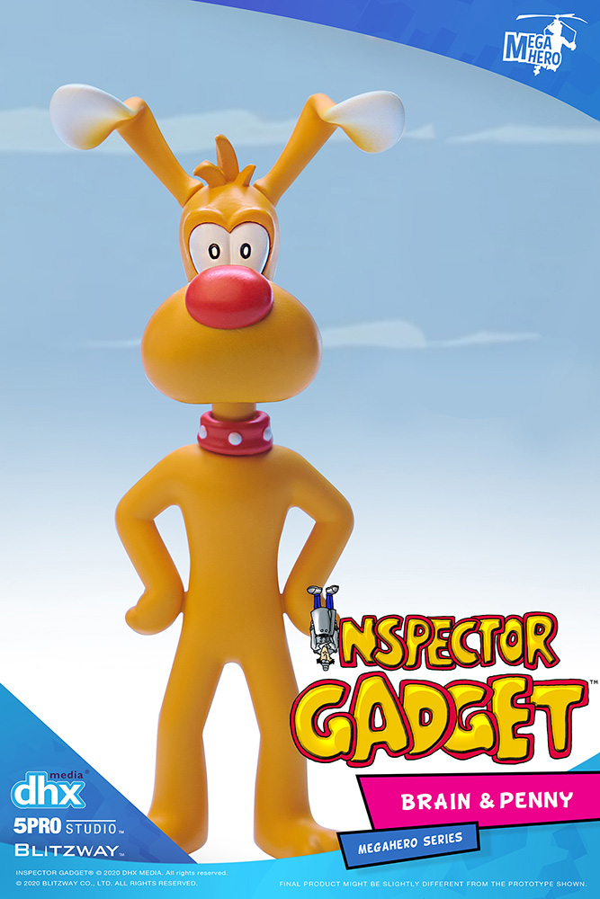 1/12 INSPECTOR GADGET BRAIN & PENNY ANIME
