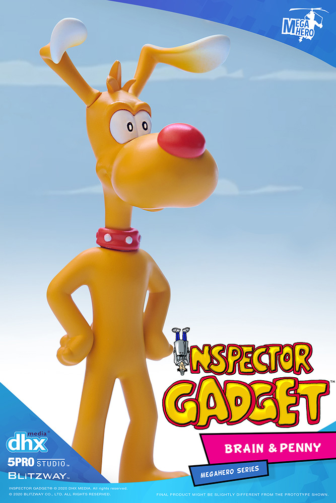 1/12 INSPECTOR GADGET BRAIN & PENNY ANIME