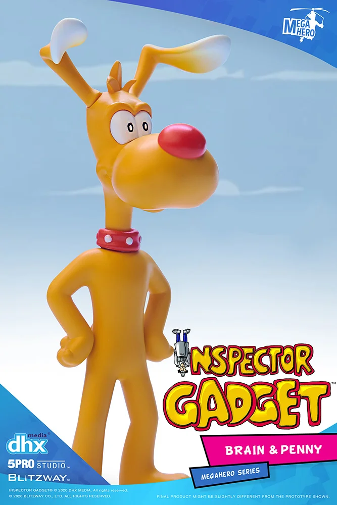 1/12 INSPECTOR GADGET BRAIN & PENNY ANIME