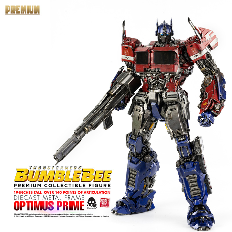 PREMIUM COLLECTIBLE - TRANSFORMERS BUMBLEBEE OPTIMUS PRIME