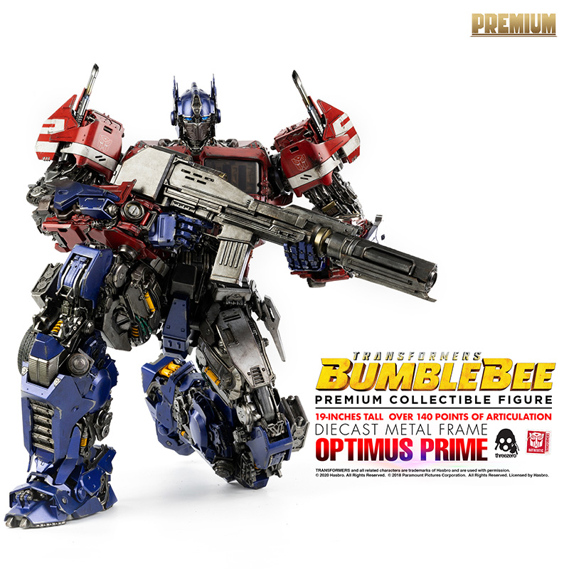 PREMIUM COLLECTIBLE - TRANSFORMERS BUMBLEBEE OPTIMUS PRIME