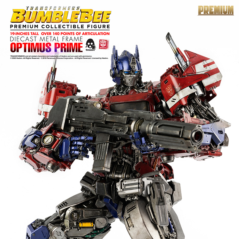PREMIUM COLLECTIBLE - TRANSFORMERS BUMBLEBEE OPTIMUS PRIME