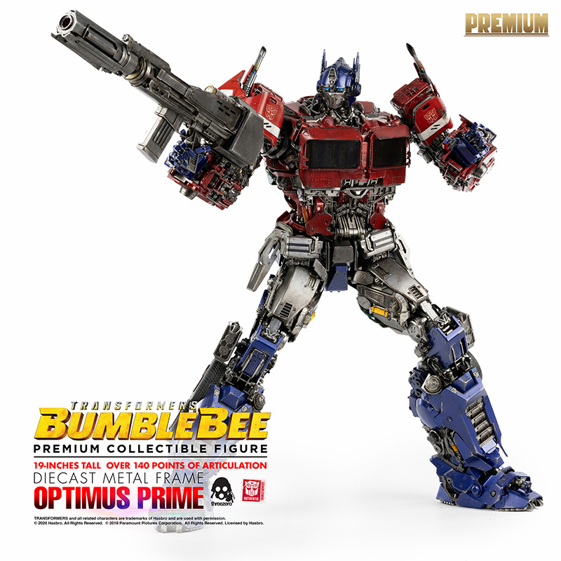 PREMIUM COLLECTIBLE - TRANSFORMERS BUMBLEBEE OPTIMUS PRIME