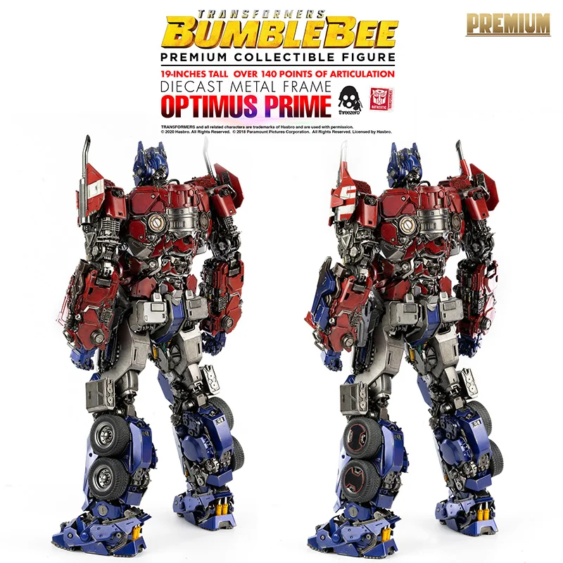 PREMIUM COLLECTIBLE - TRANSFORMERS BUMBLEBEE OPTIMUS PRIME