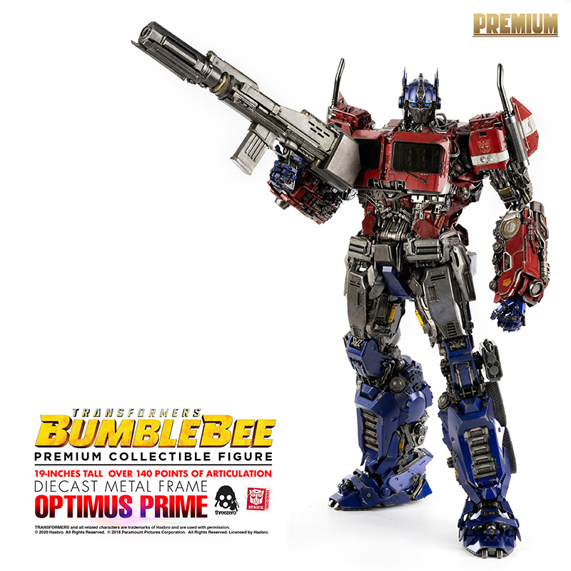 PREMIUM COLLECTIBLE - TRANSFORMERS BUMBLEBEE OPTIMUS PRIME