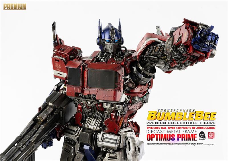 PREMIUM COLLECTIBLE - TRANSFORMERS BUMBLEBEE OPTIMUS PRIME