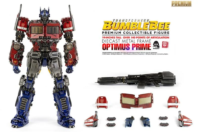 PREMIUM COLLECTIBLE - TRANSFORMERS BUMBLEBEE OPTIMUS PRIME