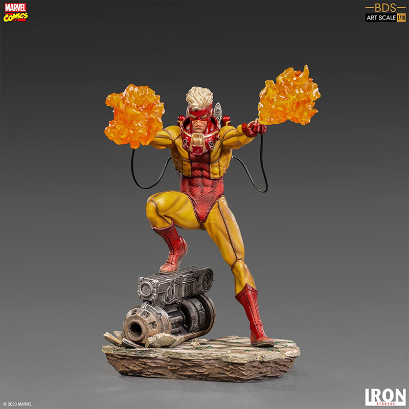1/10 IRON STUDIOS - X-MEN PYRO ART STATUE