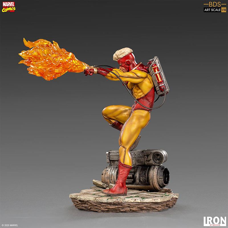 1/10 IRON STUDIOS - X-MEN PYRO ART STATUE
