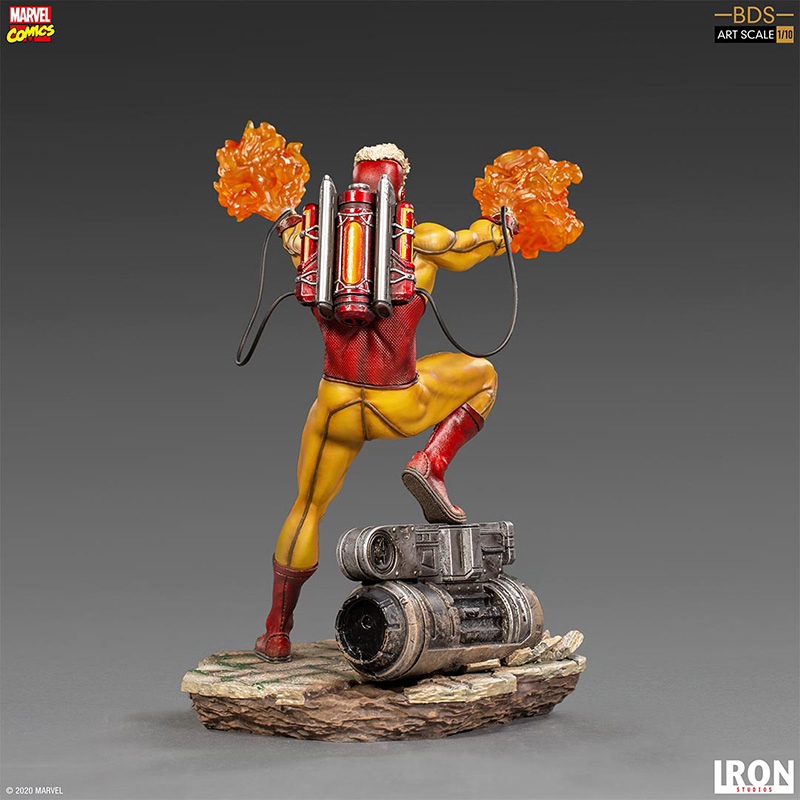 1/10 IRON STUDIOS - X-MEN PYRO ART STATUE