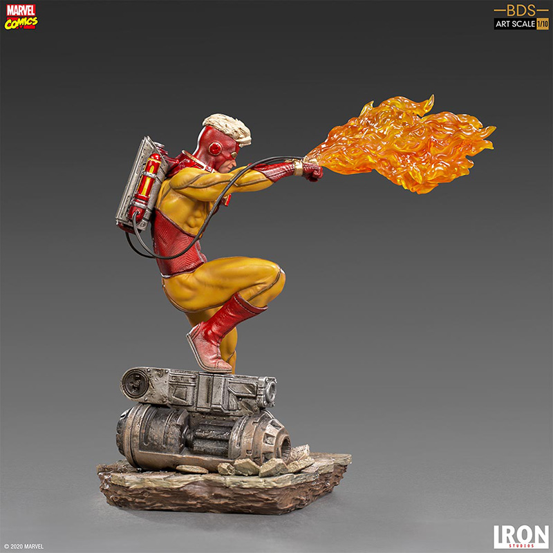 1/10 IRON STUDIOS - X-MEN PYRO ART STATUE
