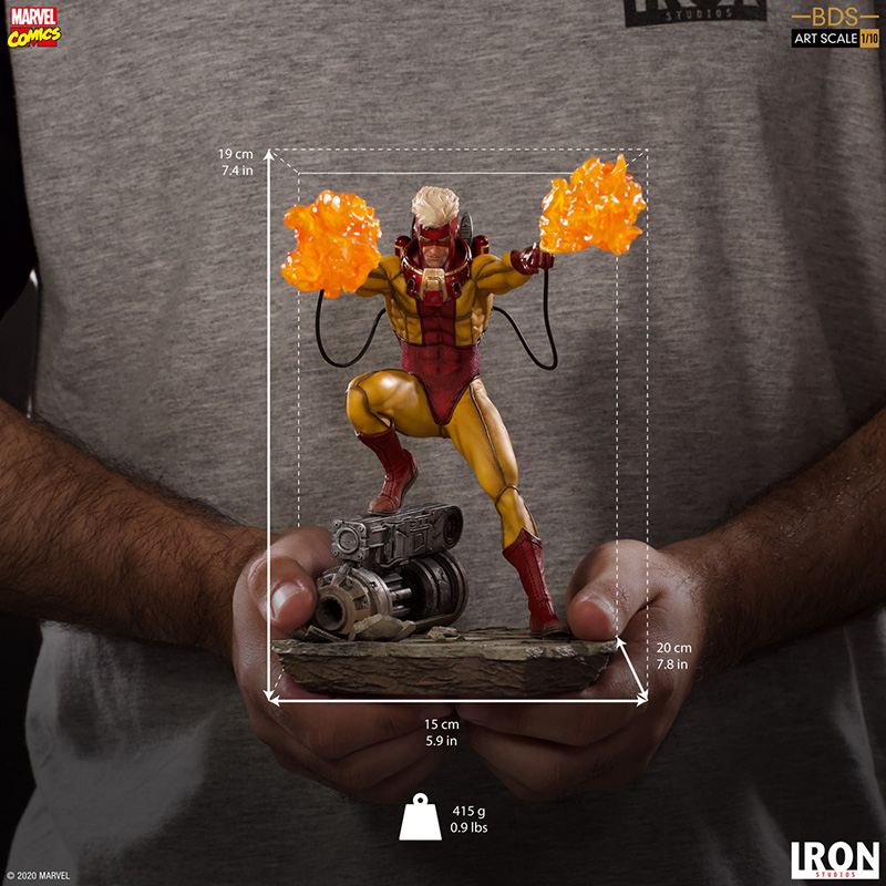 1/10 IRON STUDIOS - X-MEN PYRO ART STATUE