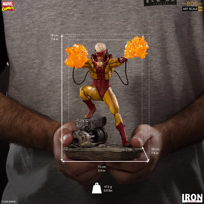 1/10 IRON STUDIOS - X-MEN PYRO ART STATUE