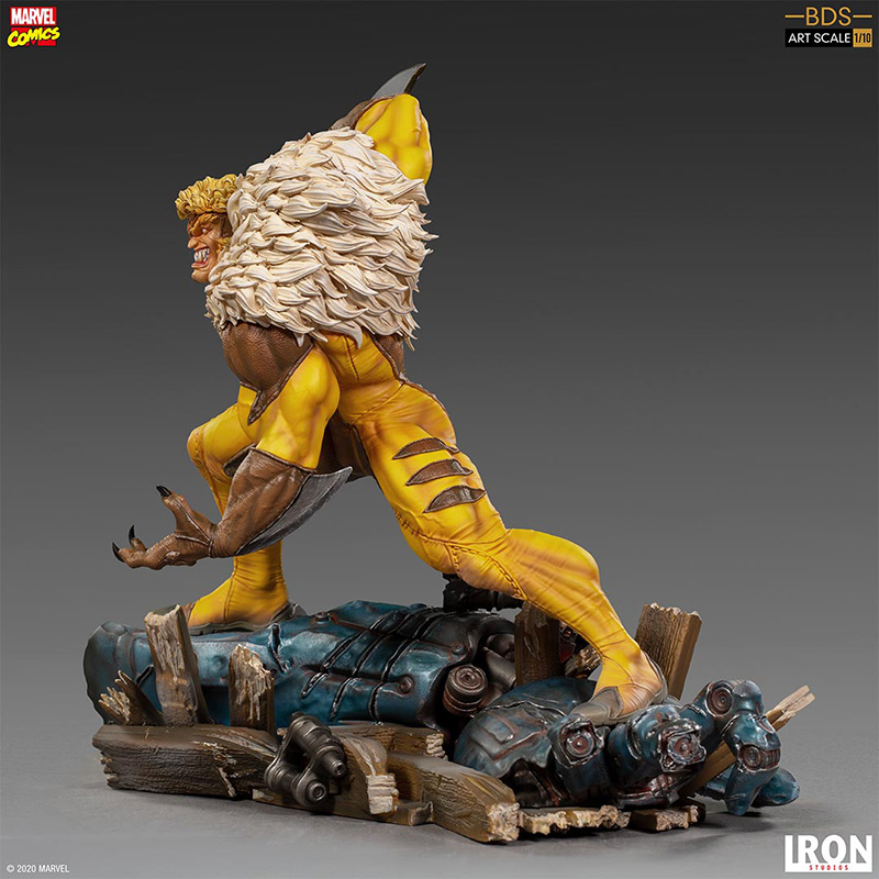 1/10 IRON STUDIOS - X-MEN SABRETOOTH ART STATUE