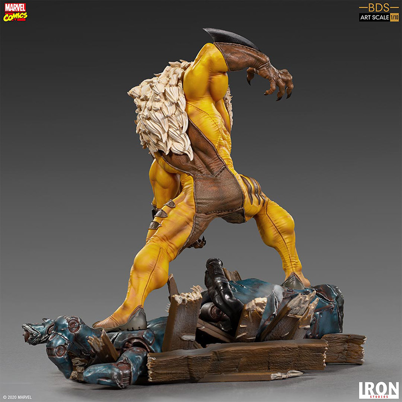 1/10 IRON STUDIOS - X-MEN SABRETOOTH ART STATUE
