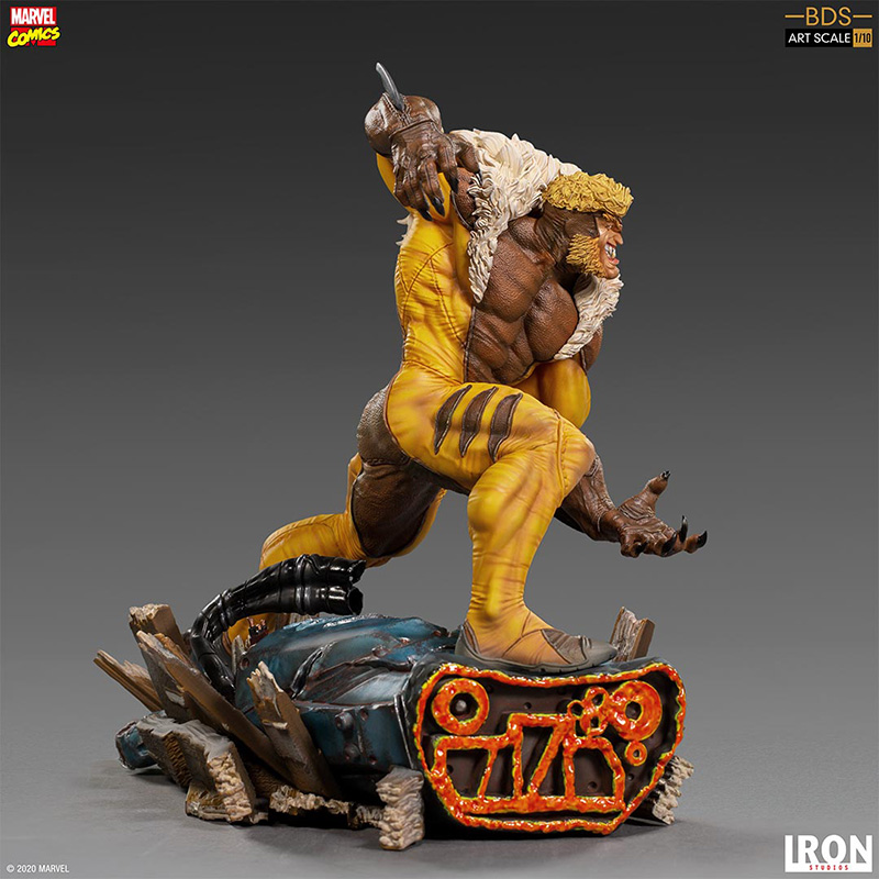1/10 IRON STUDIOS - X-MEN SABRETOOTH ART STATUE