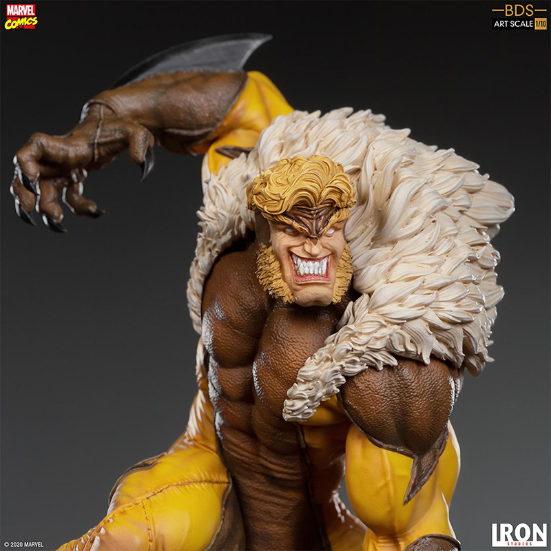 1/10 IRON STUDIOS - X-MEN SABRETOOTH ART STATUE