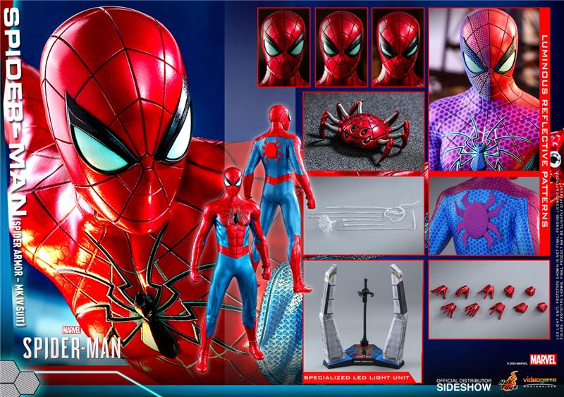 1/6 SPIDER MAN GAME - SPIDER ARMOR MK IV