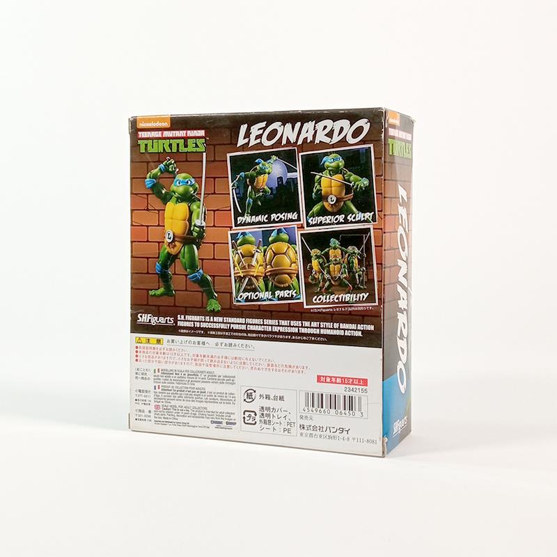 S.H. FIGUARTS TMNT (TARTARUGHE NINJA) - LEONARDO (OCCASIONE STOCK)