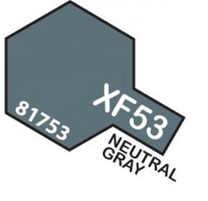 TAMIYA 81753 MINI 10ML XF-53 NEUTRAL GREY