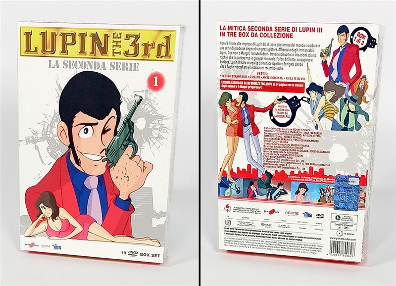 DVD - LUPIN III SECONDA SERIE BOX 01