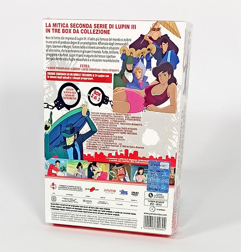 DVD - LUPIN III SECONDA SERIE BOX 02