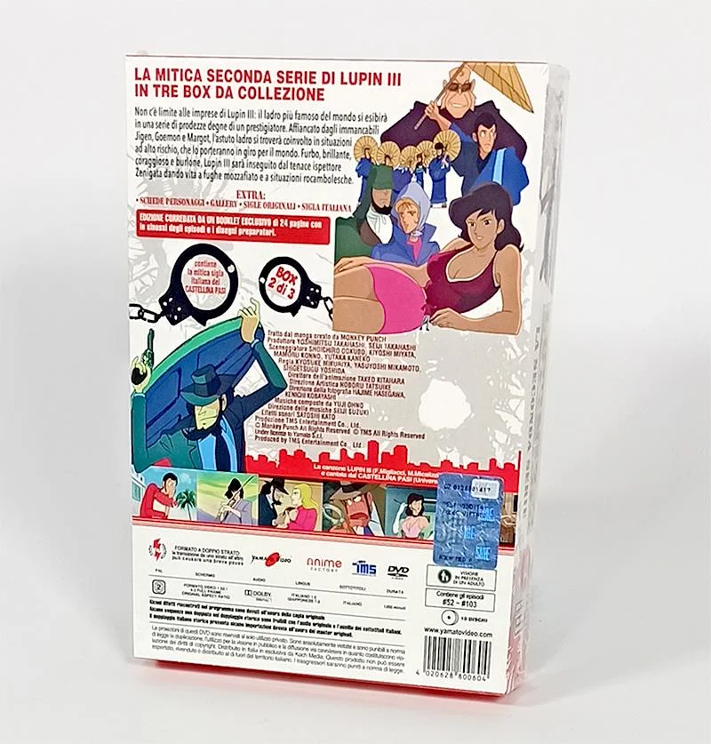 DVD - LUPIN III SECONDA SERIE BOX 02