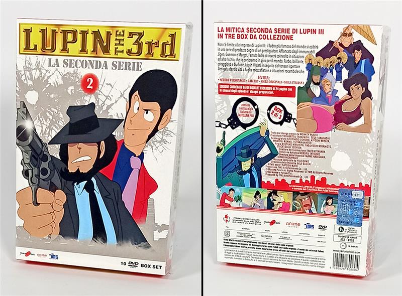 DVD - LUPIN III SECONDA SERIE BOX 02