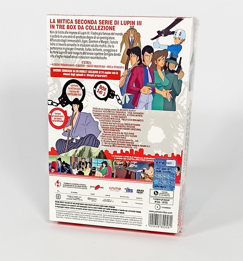DVD - LUPIN III SECONDA SERIE BOX 03