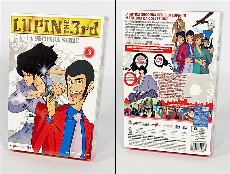 DVD - LUPIN III SECONDA SERIE BOX 03