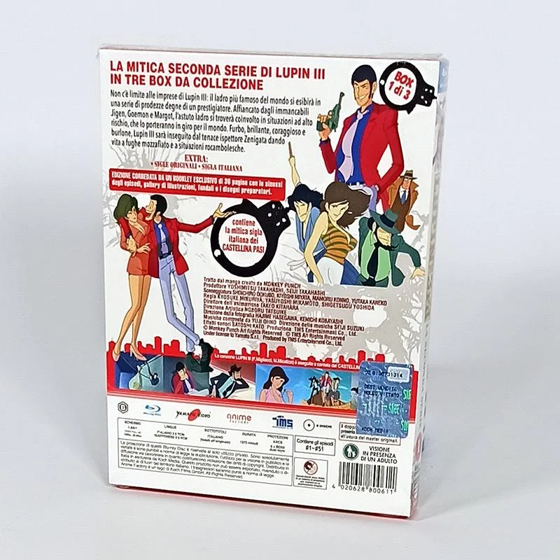 BLU-RAY - LUPIN III SECONDA SERIE BOX 01