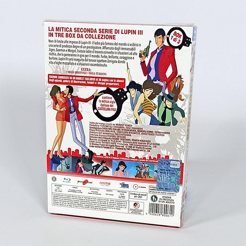 BLU-RAY - LUPIN III SECONDA SERIE BOX 01