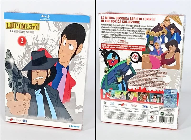 BLU-RAY - LUPIN III SECONDA SERIE BOX 02