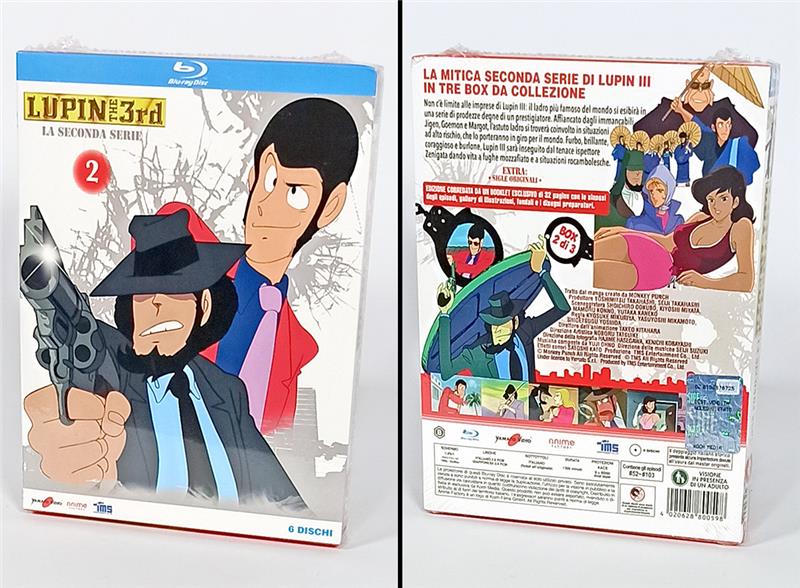BLU-RAY - LUPIN III SECONDA SERIE BOX 02