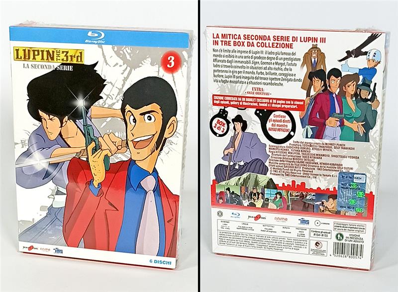 BLU-RAY - LUPIN III SECONDA SERIE BOX 03